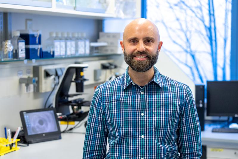 Prof. Dr. Alessandro Prigione (Klinik für Allgemeine Pädiatrie, Neonatologie und Kinderkardiologie, UKD) hat die Studie in Düsseldorf geleitet. 