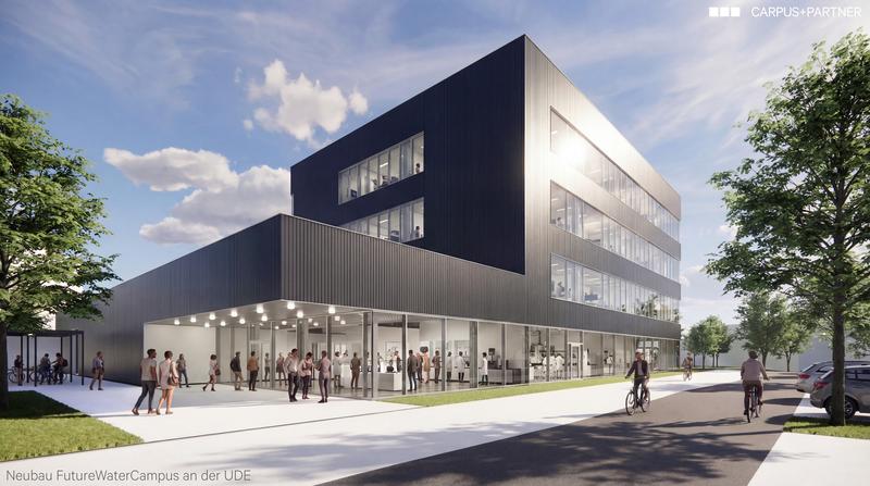 ntwurfsplanung des FutureWaterCampus