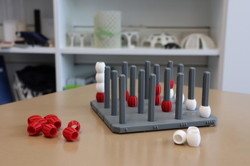 Ansicht des Spiels "Blindterni".