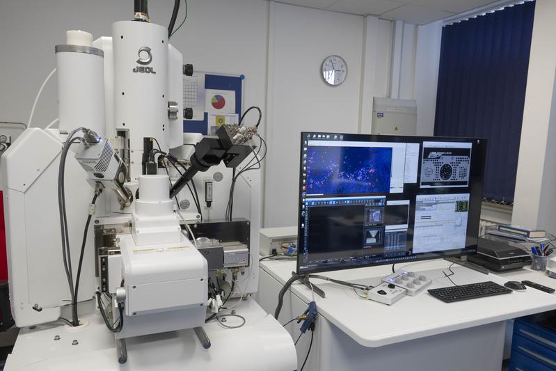 Das neue Elektronenstrahl-Mikrosonden-Labor der JGU