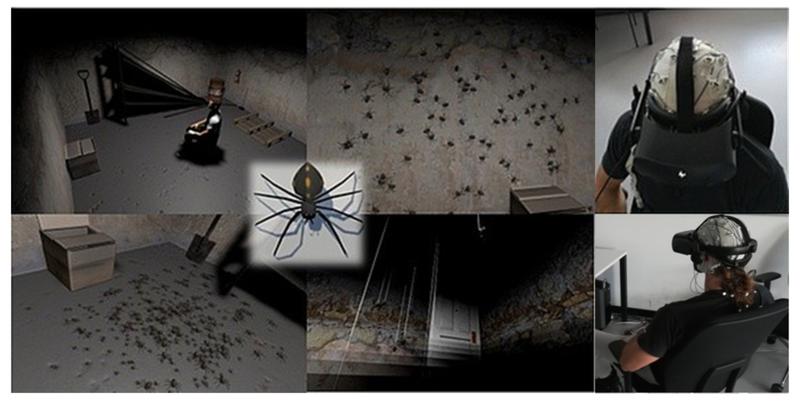 Neuroadaptive VR system for the treatment of arachnophobia.