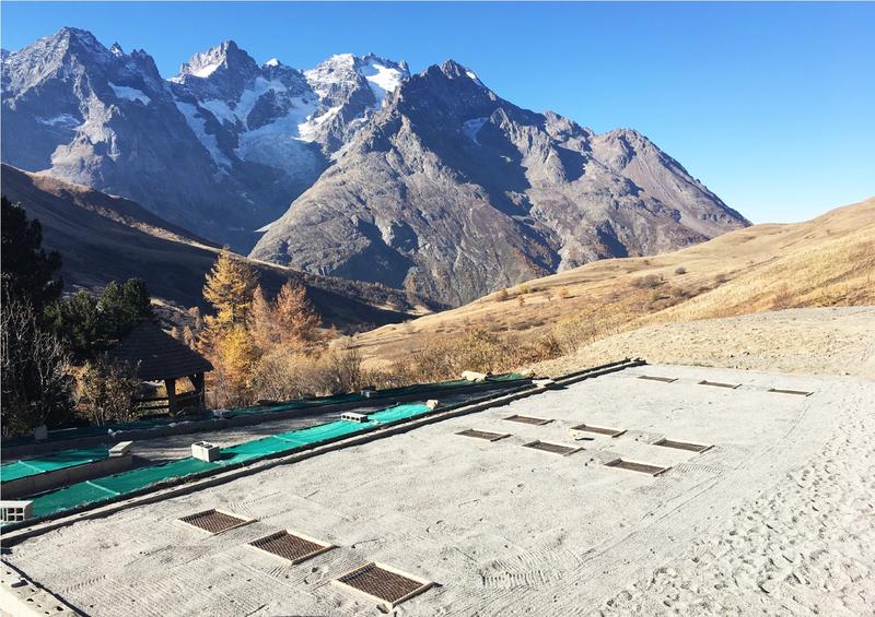 The sites varied in climate, ranging from mountains to desert. 