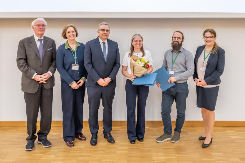 Die Preisträger des Hans-Günther-Sonntag-Preis 2026 für kompetenzorientierten Prüfungen in der gynäkologischen Beckenuntersuchung