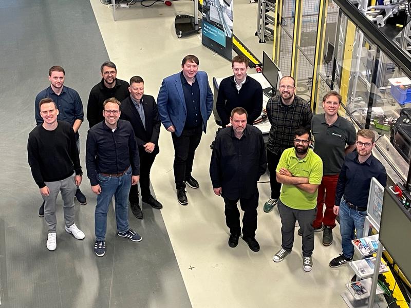 Kickoff des Projekts am Fraunhofer IPA am 31. März