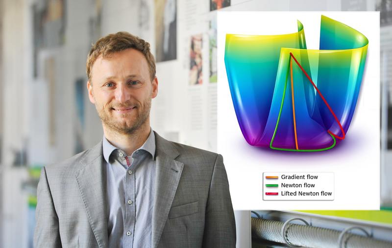 Im Projekt „LiftHighUp“ arbeitet Prof. Andreas Potschka daran, KI effizienter zu trainieren. Der Ansatz: Lifting erlaubt die Entdeckung von Abkürzungen auf dem Weg zur Lösung, die nur nach Einbettung in höhere Dimensionen sichtbar werden. 