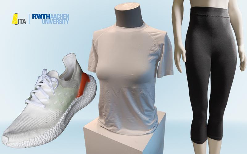 Algaetex sport sshoe - BioPeTex t-shirt - FungalFibers leggings