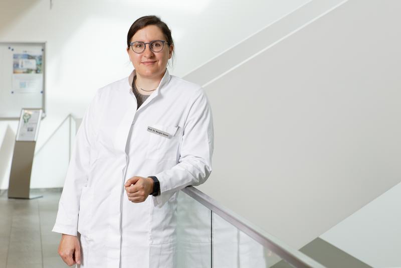 Professor Bergita Ganse is project coordinator for the 'Smart Implants' project.