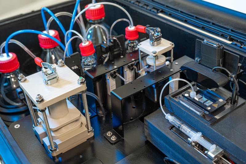 Nahaufnahme des InBaDtec-Systems