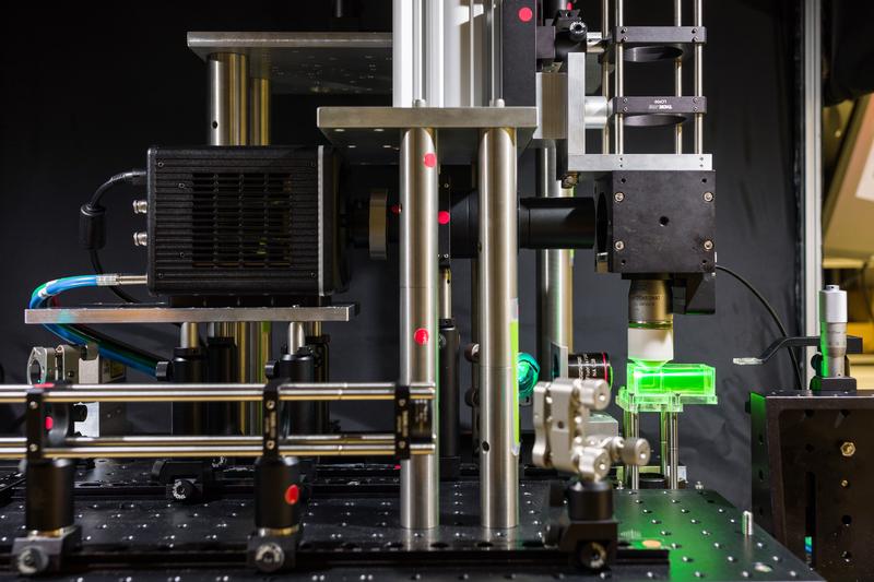 A tracking microscope of the research group Systems Neuroscience & Neuroengineering at the Max Planck Institut for Biological Cybernetics