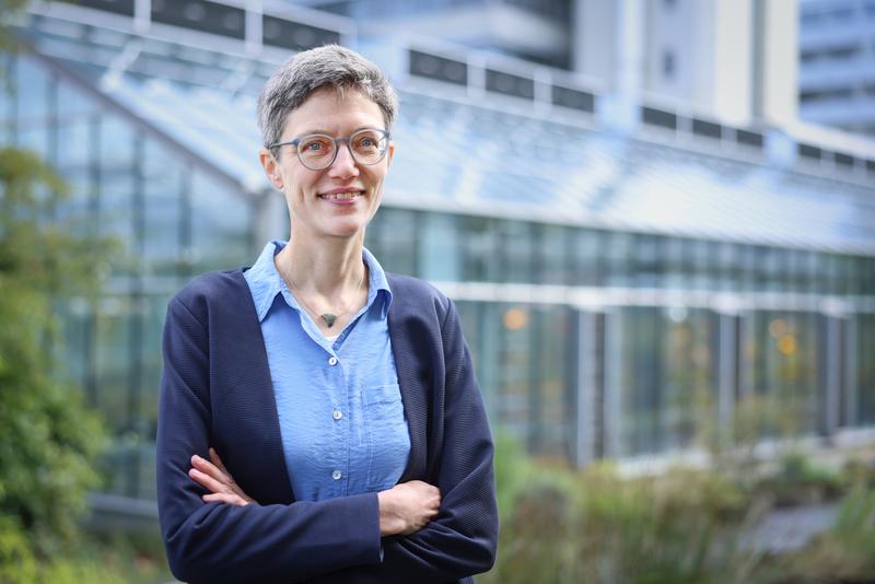 Prof’in Dr. Caroline Müller von der Fakultät für Biologie Forschungsgruppe „Ökologie und Evolution intraspezifischer Chemodiversität von Pflanzen“ (FOR 3000).