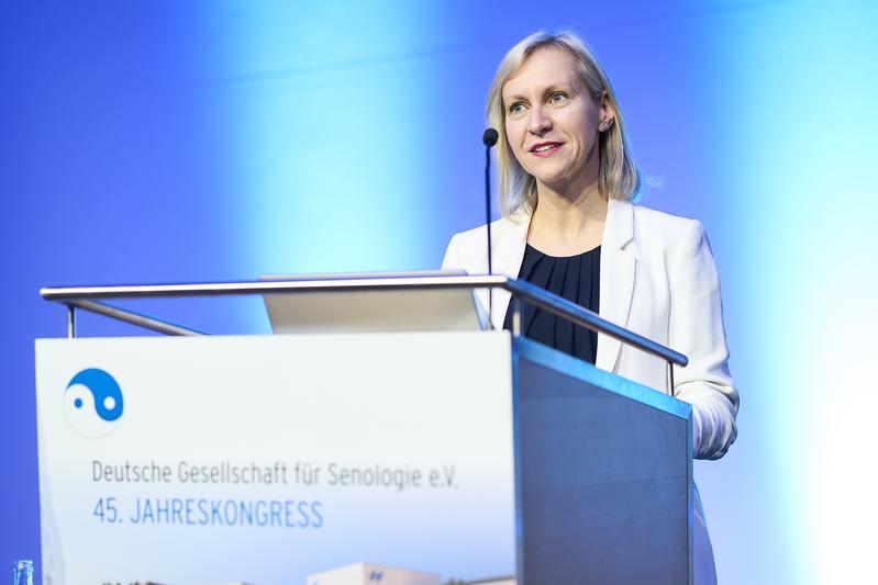  Prof. Banys-Paluchowski leitete die Tagung als Co-Kongresspräsidentin.