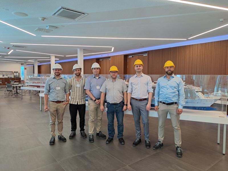 Das Projektteam beim Kick-off-Treffen