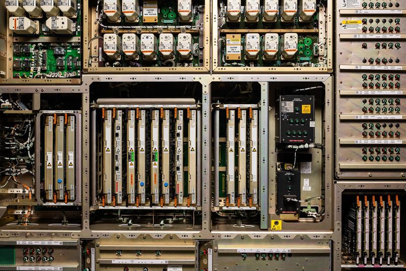 Detail of an on-board power supply system from SAFRAN 