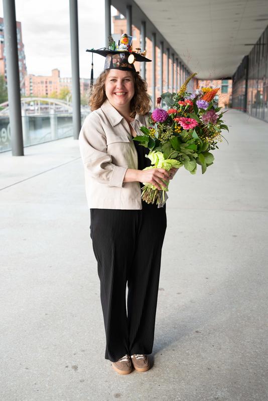Einzelbild Dr. des. Eva Maria Schick, 200. Disputation der HafenCity Universität Hamburg