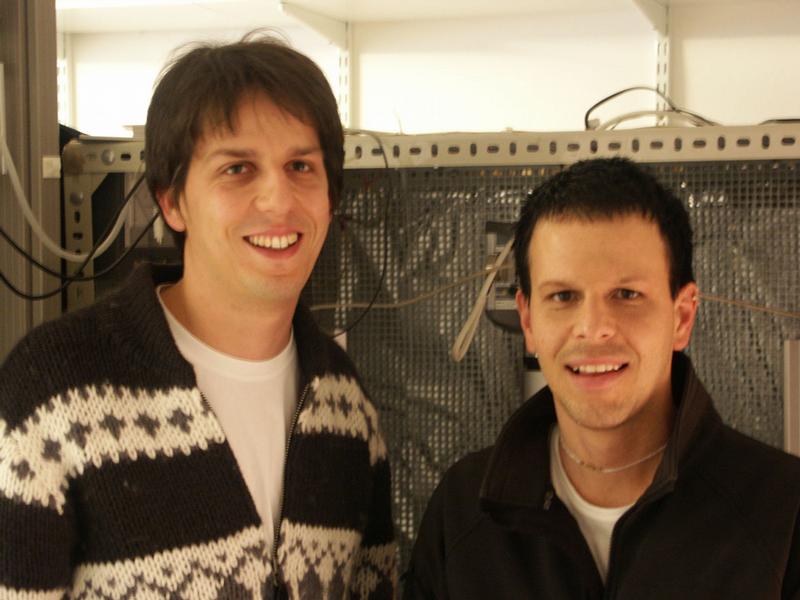 Dr. Dirk Czesnik (links) und Dr. Ivan Manzini