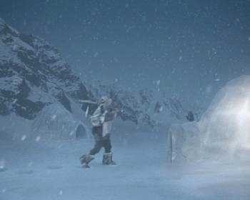 Eine Szene aus dem Werbespot "Let There Be Light" von Christian Wieser, Tobias Dreyer, Agnieszka Nosko und Martin Schock: Dritter Platz in der Kategorie "Education/Compositing/Werbung & TV-Spots"