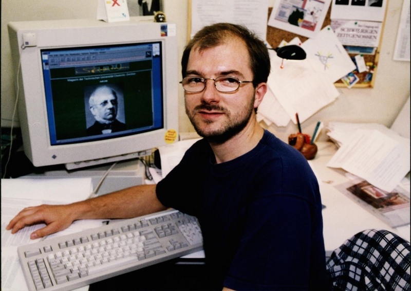 Frank Richter ist der geistige Vater des Chemnitzer Online-Wörterbuches. Foto: TU Chemnitz/Peter Meißner