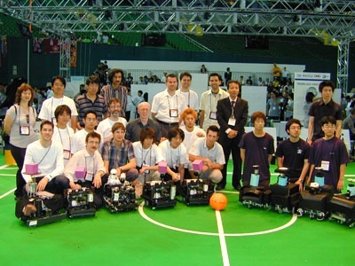 Das deutsch-japanisch-italienische Team "GMD-Musashi"
