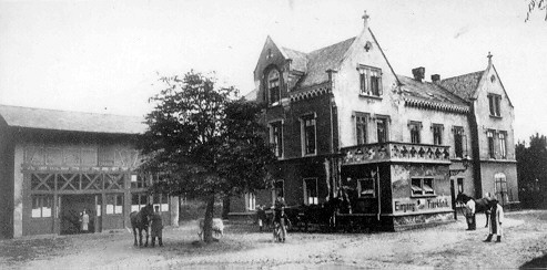 Die 1872 bezogene Veterinäranstalt am Seltersberg in Gießen