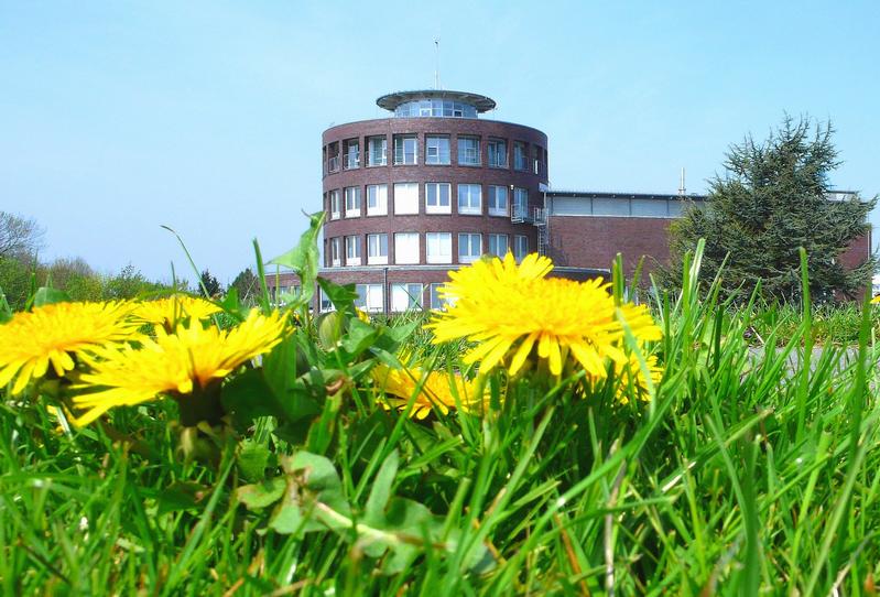 Das markante Gebäude des Wilhelmshavener Forschungszentrums