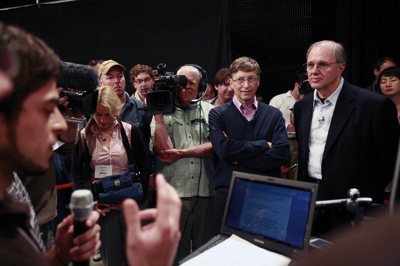 Präsentation von UbiZoo vor Bill Gates