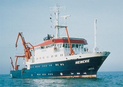 Schule an Bord: Die "Heincke", Forschungsschiff des Alfred-Wegener-Instituts für Polar- und Meeresforschung