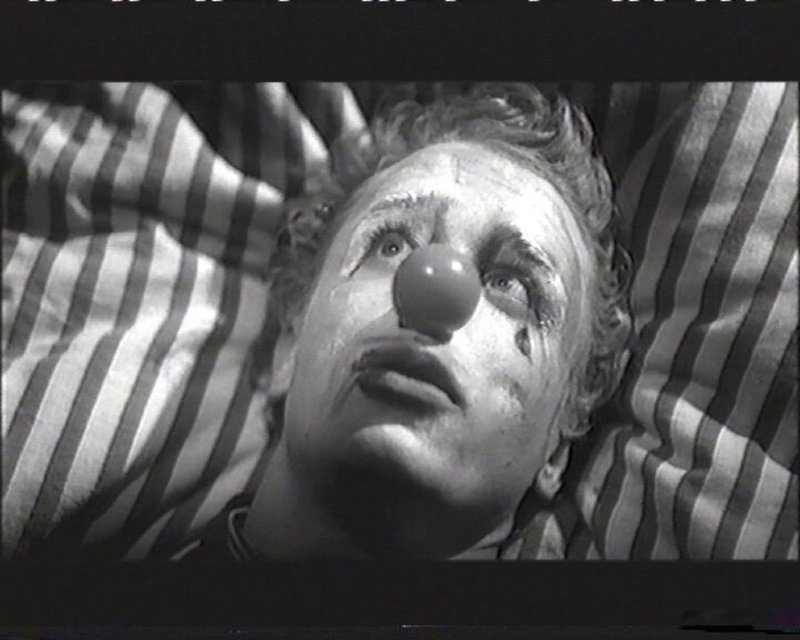 Marius Frey als "Dummer August" im "Leben eines Clowns", Bild: Ch.Klimke
