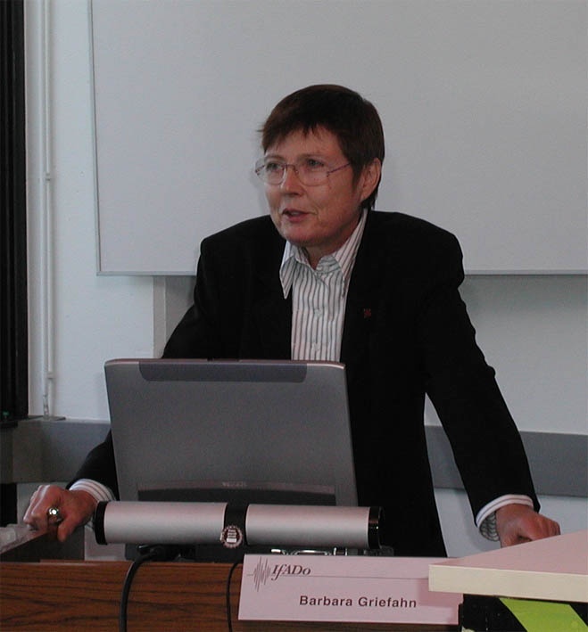 Prof. Dr. Barbara Griefahn koordiniert die Forschungsvorhaben zur Lärmwirkungsforschung