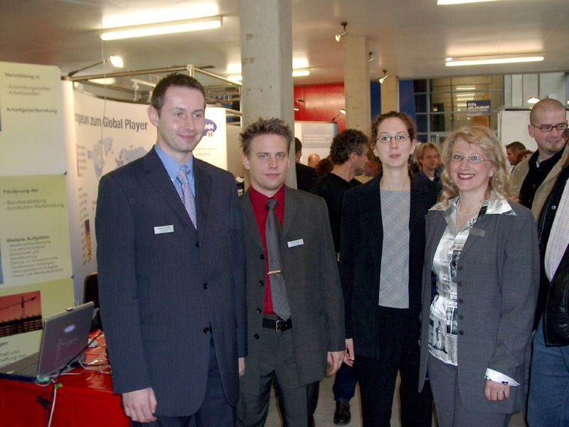 Tomasz Pachala, Peter Günther, Stephanie Lübke und Antje Reimers (vlnr).