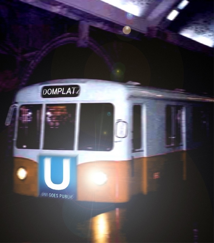 Die "Uni-U-Bahn" bringt Kunst und Kultur in die Stadt Münster.