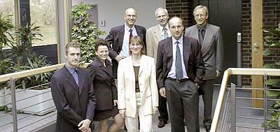 "Senior sucht Junior"-Team der Fachhochschule und der Handwerkskammer Braunschweig. Projektleitung FH: Prof. Dr. Winfried Huck (oben links)
