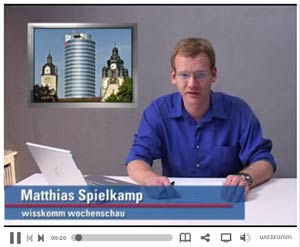 Die "wisskomm wochenschau" mit Matthias Spielkamp <www.wisskomm.de>