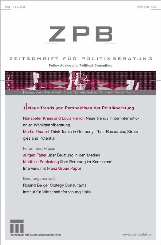 Zeitschrift für Politikberatung