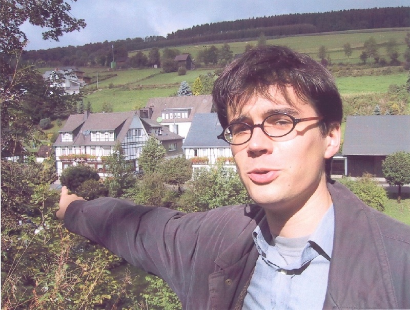 Sebastian Bialas erhielt einen Preis an Studierende der Ruhr-Universität.