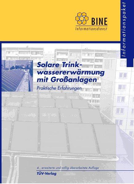 Titelbild "Solare Trinkwassererwärmung mit Großanlagen"