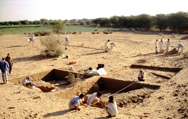 Grabungspraktikum, Hamadab Expedition, Foto: Pawel Wolf