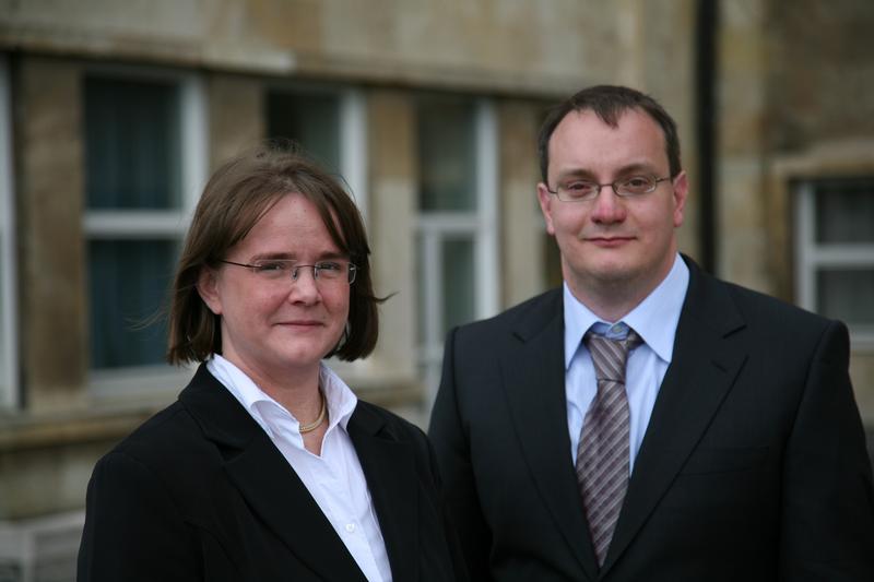 Beatrix Süß und Jens Wöhnert sind die Inhaber der neuen Aventis-Stiftungsprofessuren an der Universität Frankfurt