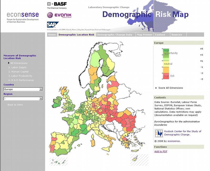 Demographic Risk Map 