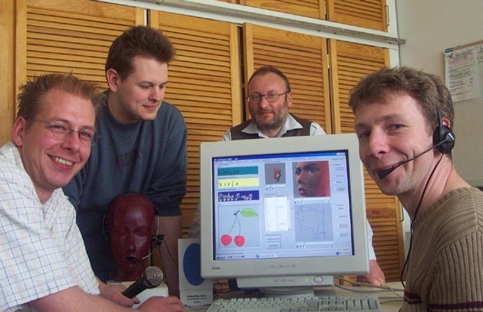 Gehören zum COGIST-Entwickler-Team: (von links) Sven Grube, Axel Brettschneider, Udo Steiger, Reinhold Ilchmann.