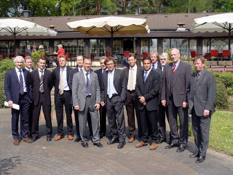 Lehrgangseröffnung mit Teamchef Rudi Völler.