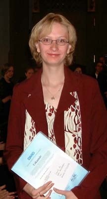DAAD-Preisträgerin Veronika Kotulkova. Foto: Emmerich