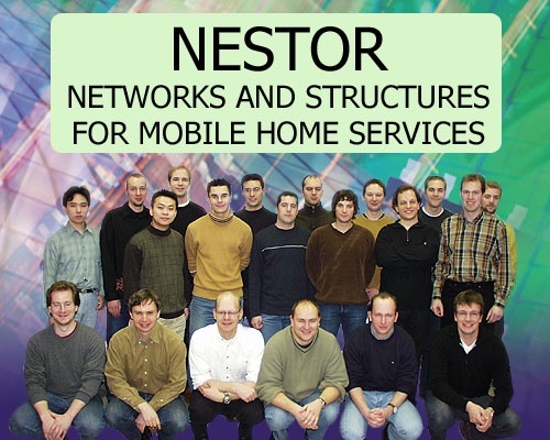 Projektgruppe NESTOR mit Ihren Betreuern.