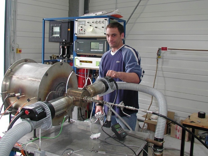 Katalysatoranlage in der Bochumer Fakultät für Maschinenbau
