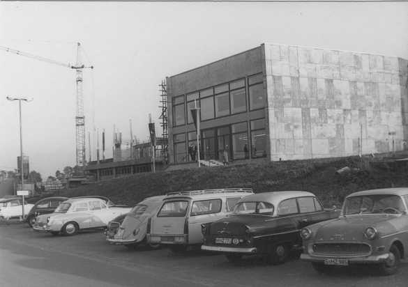 Das neue Institutsgebäude im Frühjahr 1965. Foto: Dr. Nikolai Gladkikh
