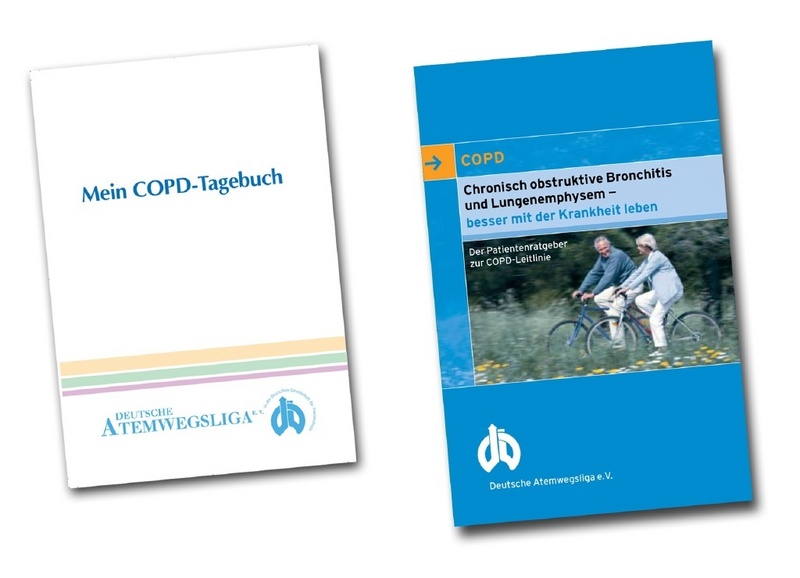 COPD-Tagebuch und -Patientenratgeber