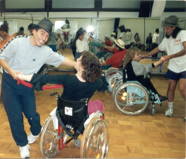 Rollstuhltanz ist international - hier Tänzer aus Argentinien