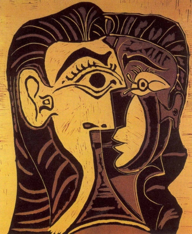 Picasso-Lithographie auf dem Deckblatt des Tagungsprogramms
