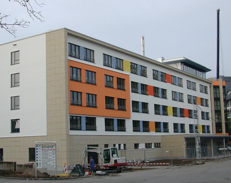 Das neue Patientenhaus des Mannheimer Universitätsklinikums 