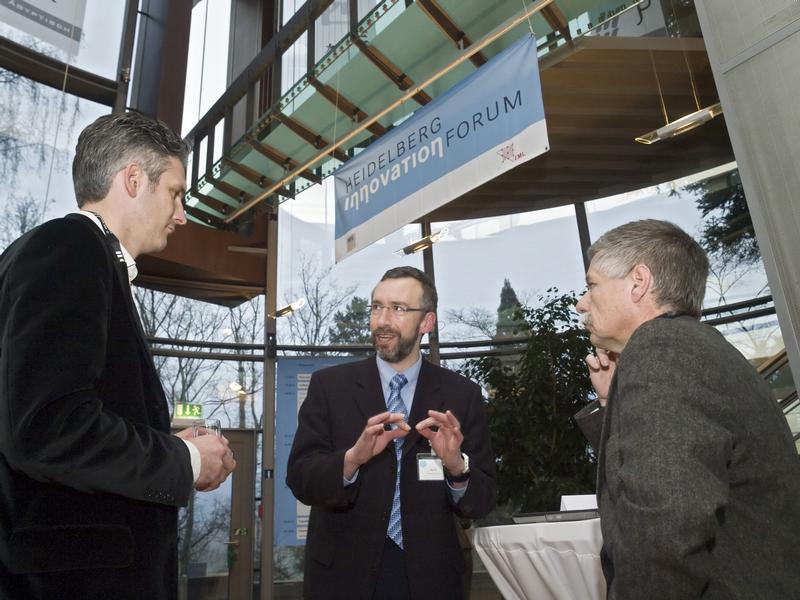 Ideen aus IT standen im Mittelpunkt beim Innovationsforum im Studio der Heidelberger Villa Bosch. 