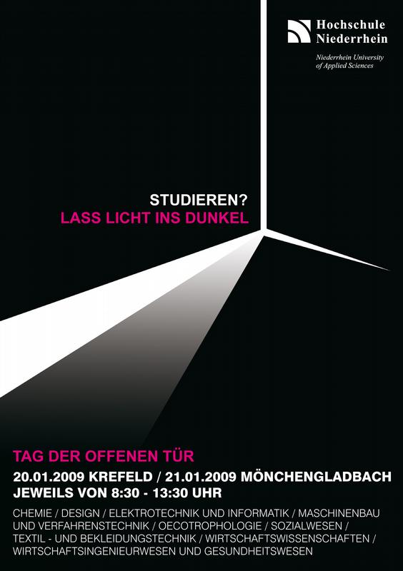 Das Dunkel des Studierens lichtet sich für Schülerinnen und Schüler am 20. Januar in Krefeld und 21. Januar in Mönchengladbach